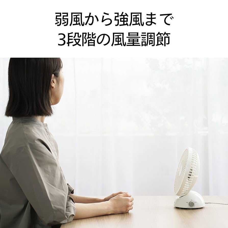 Amazon | TWINBIRD(ツインバード) 卓上ファン デスクファン 3